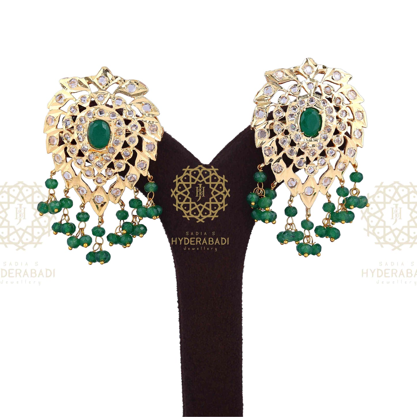 Samreen Green Layer Set