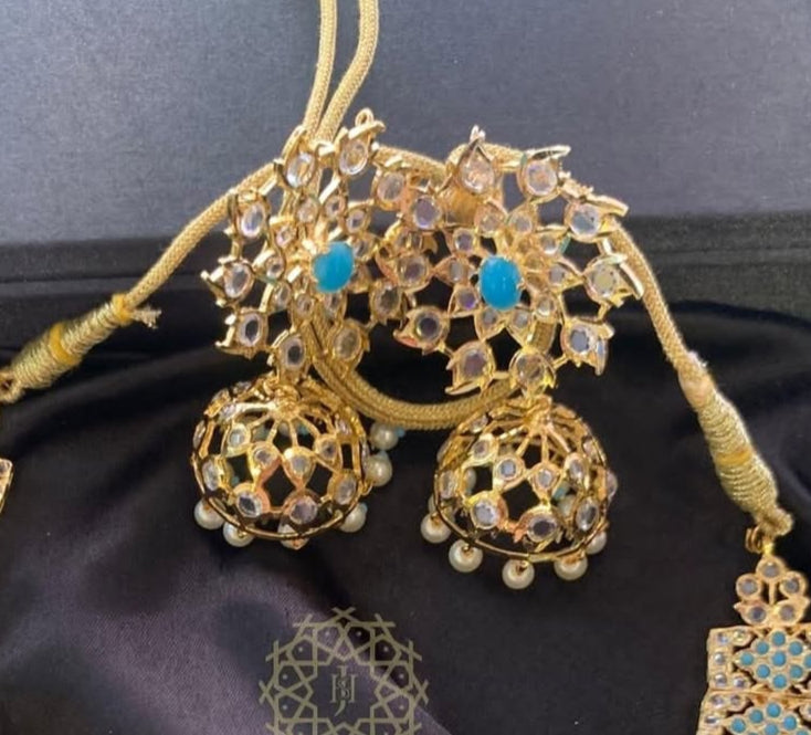 Ayesha Firoza White Necklace