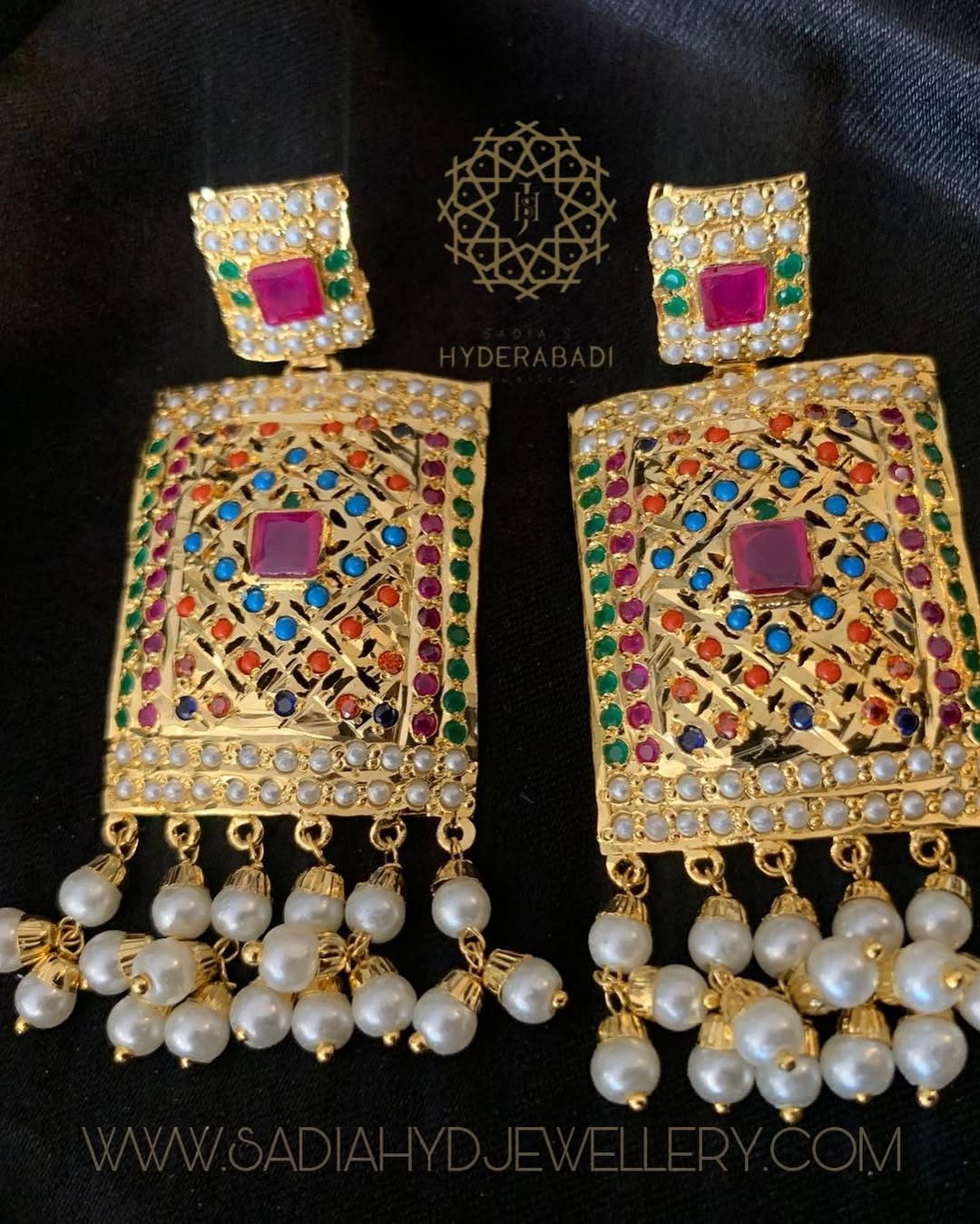 Mushmah Jadau Earring