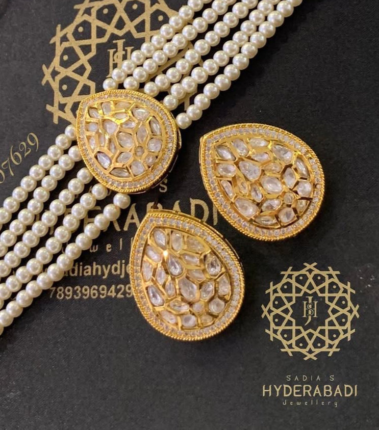 Haya Guluband with Matching Earrings