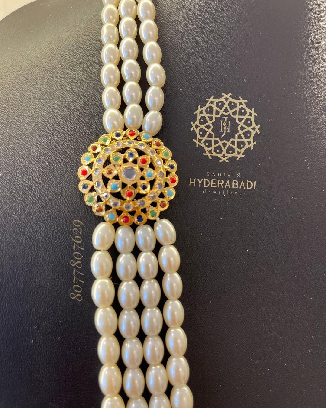 Fazila White Long Haar with Multicolor Matching Tops