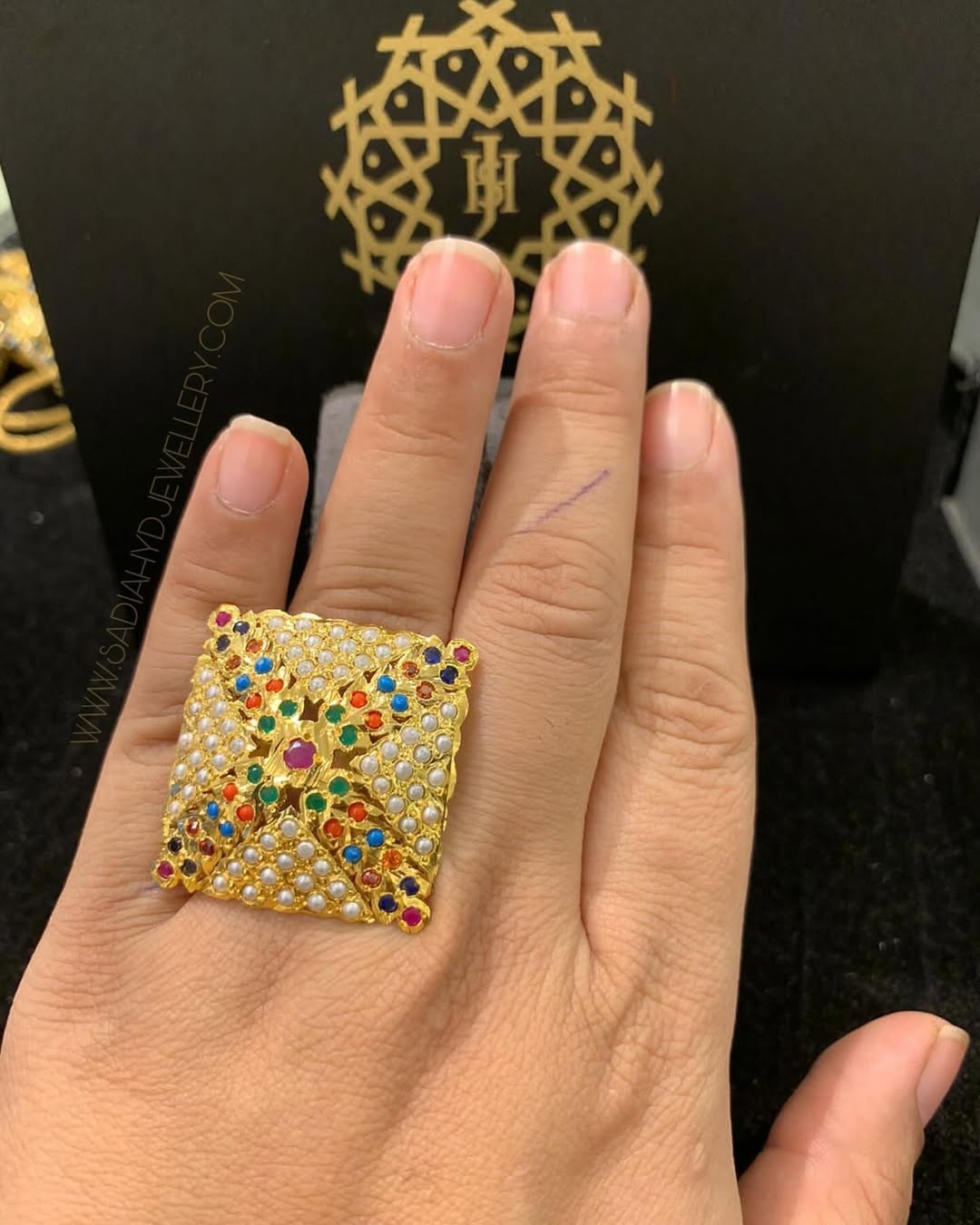 Soha Multi Finger Ring