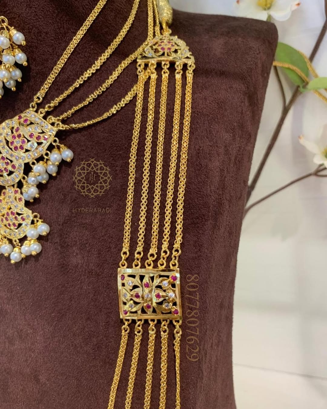 Abeer Red Bridal Set