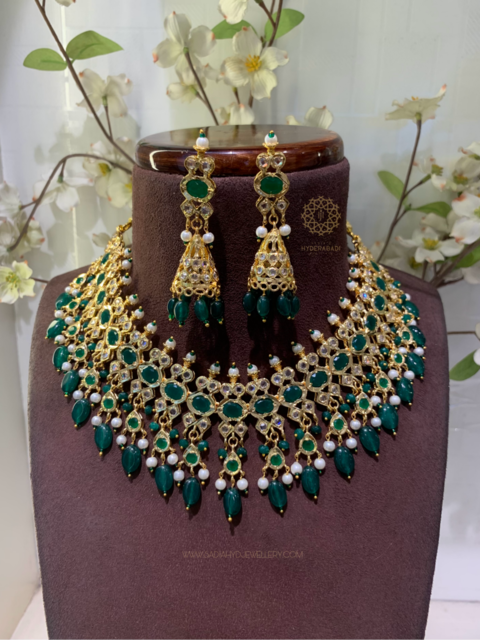 Basharat Green Necklace