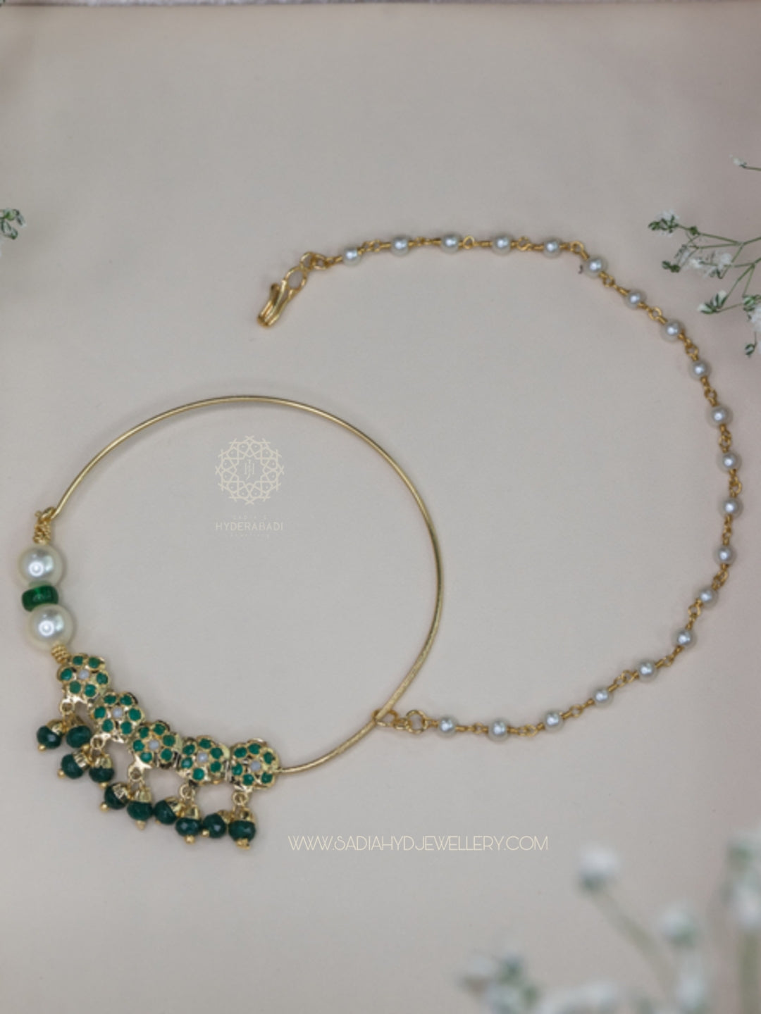 Green Nikah Jadau Nath