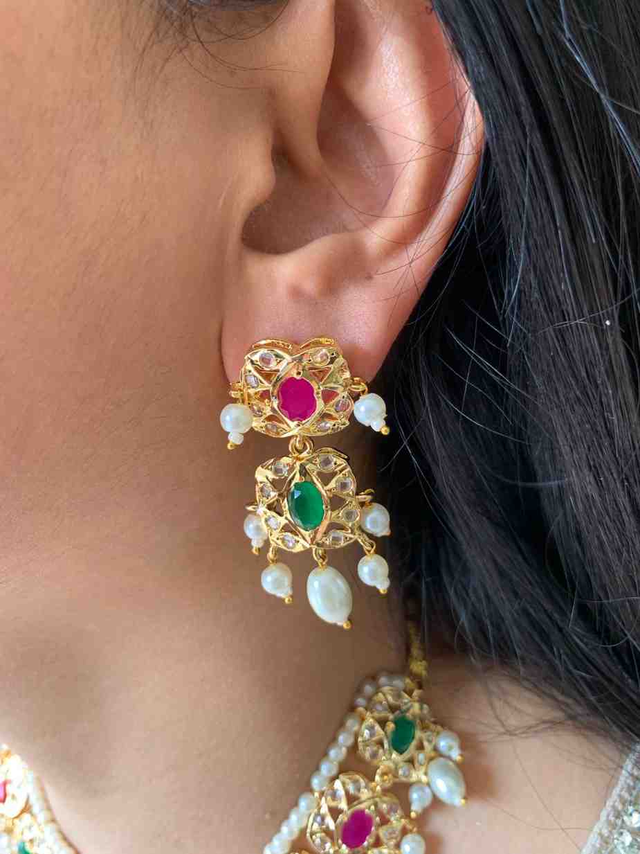 Afza Multicolor Necklace Set