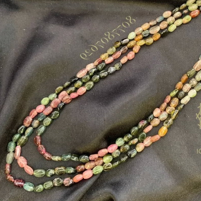 Limited Edition Real Navaratan Aveza 3 Layer Mala