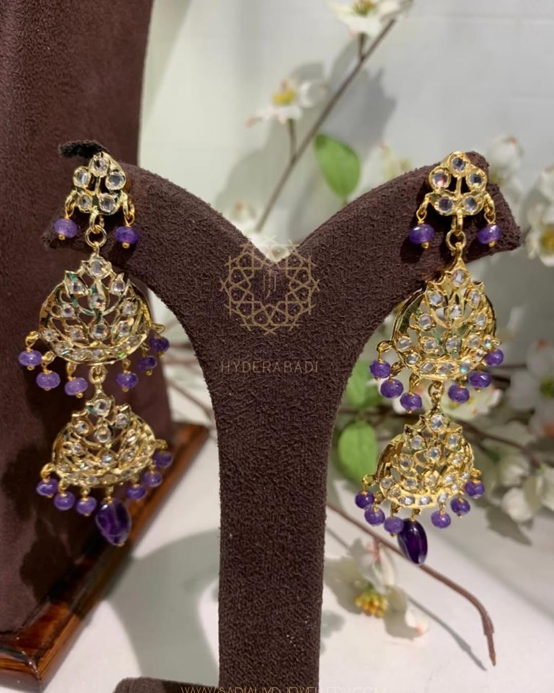 Real Amethyst Biskani Rani Haar