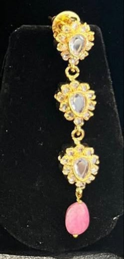 Real Ruby Aakifa Pan Barfi Necklace Set