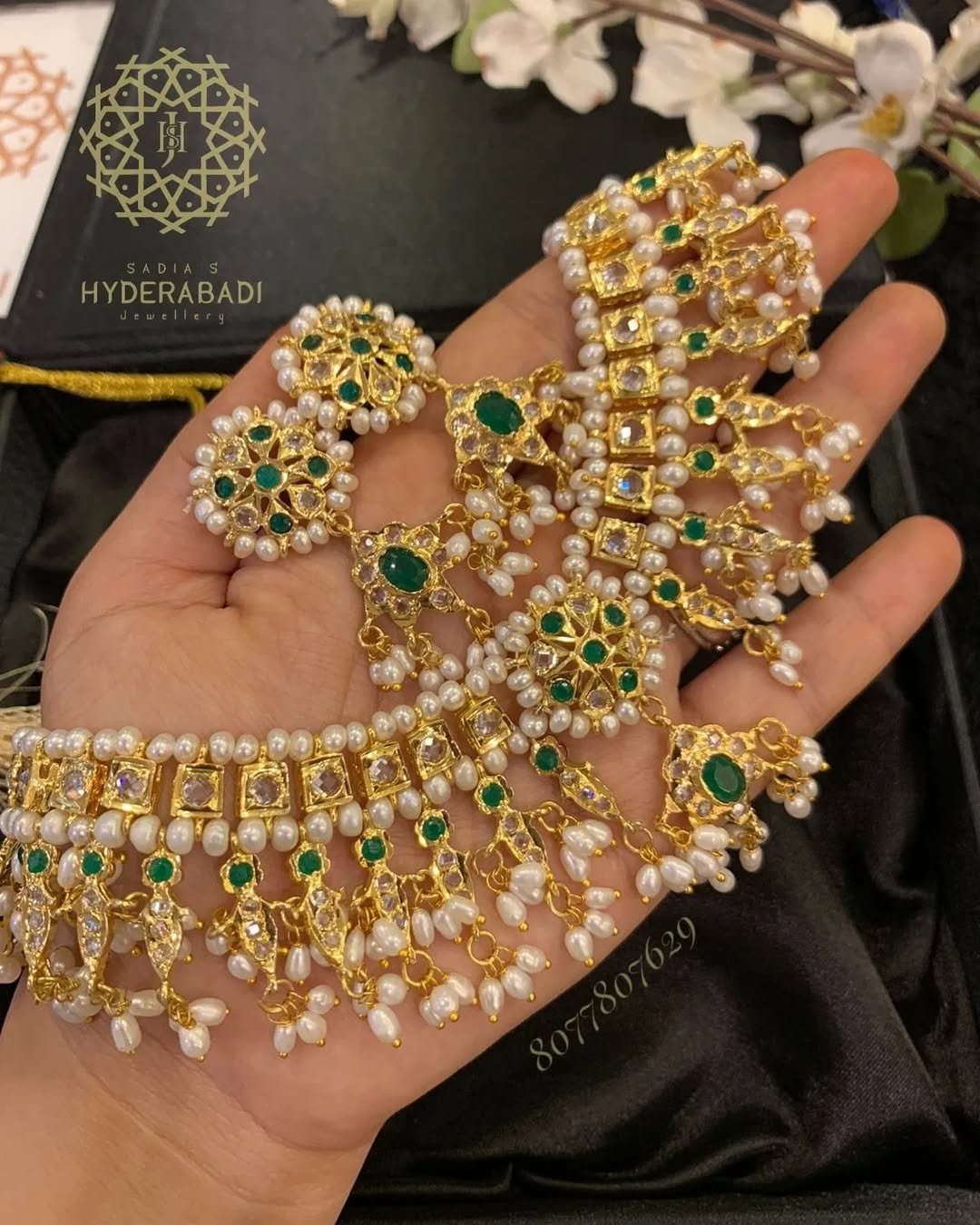 Bushra Champakali Set