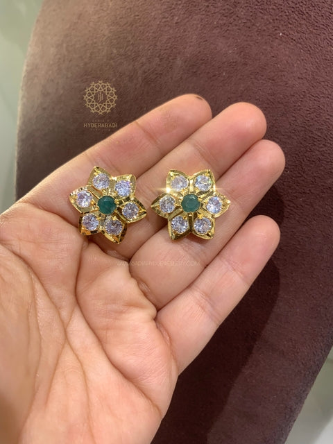 Shura Real Emerald Tops