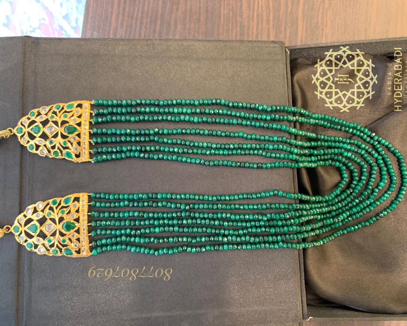 Afshan 7 Layer Green Onex Mala