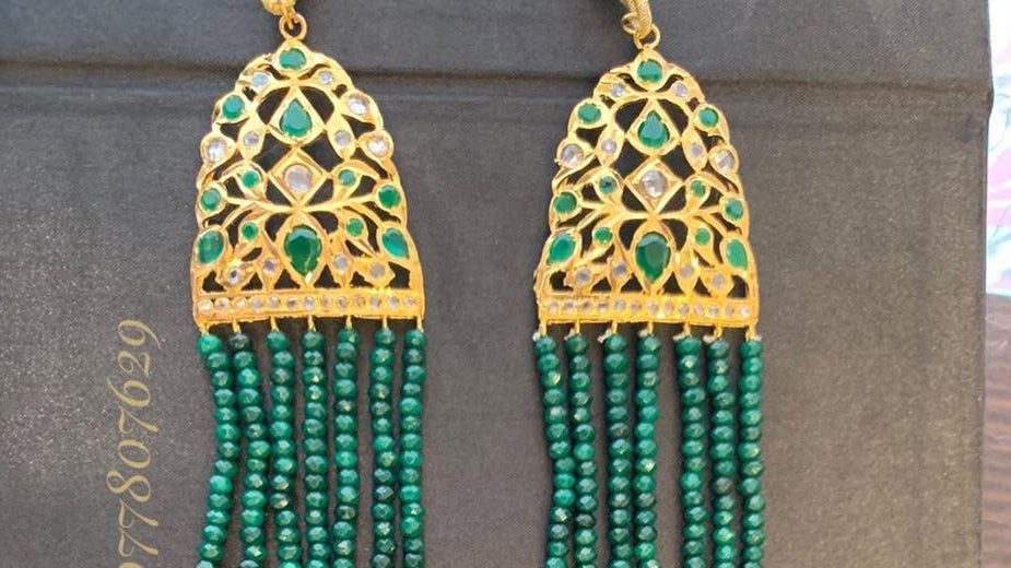 Afshan 7 Layer Light Green Onex Mala