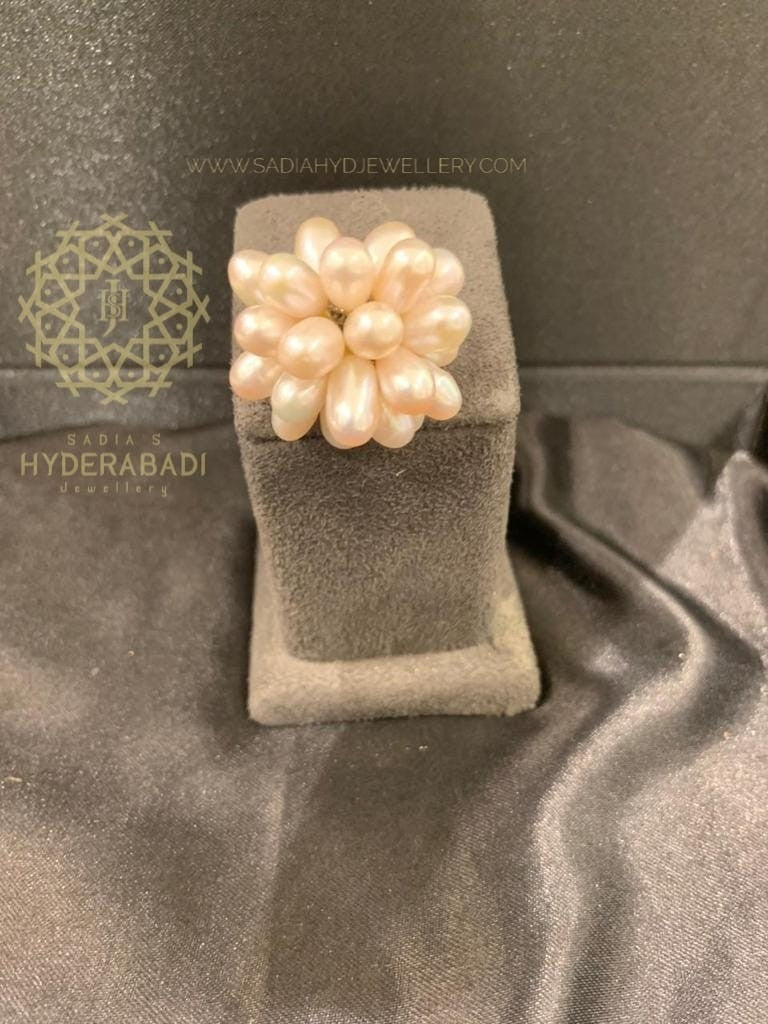Safiyya Real Pearl Ring