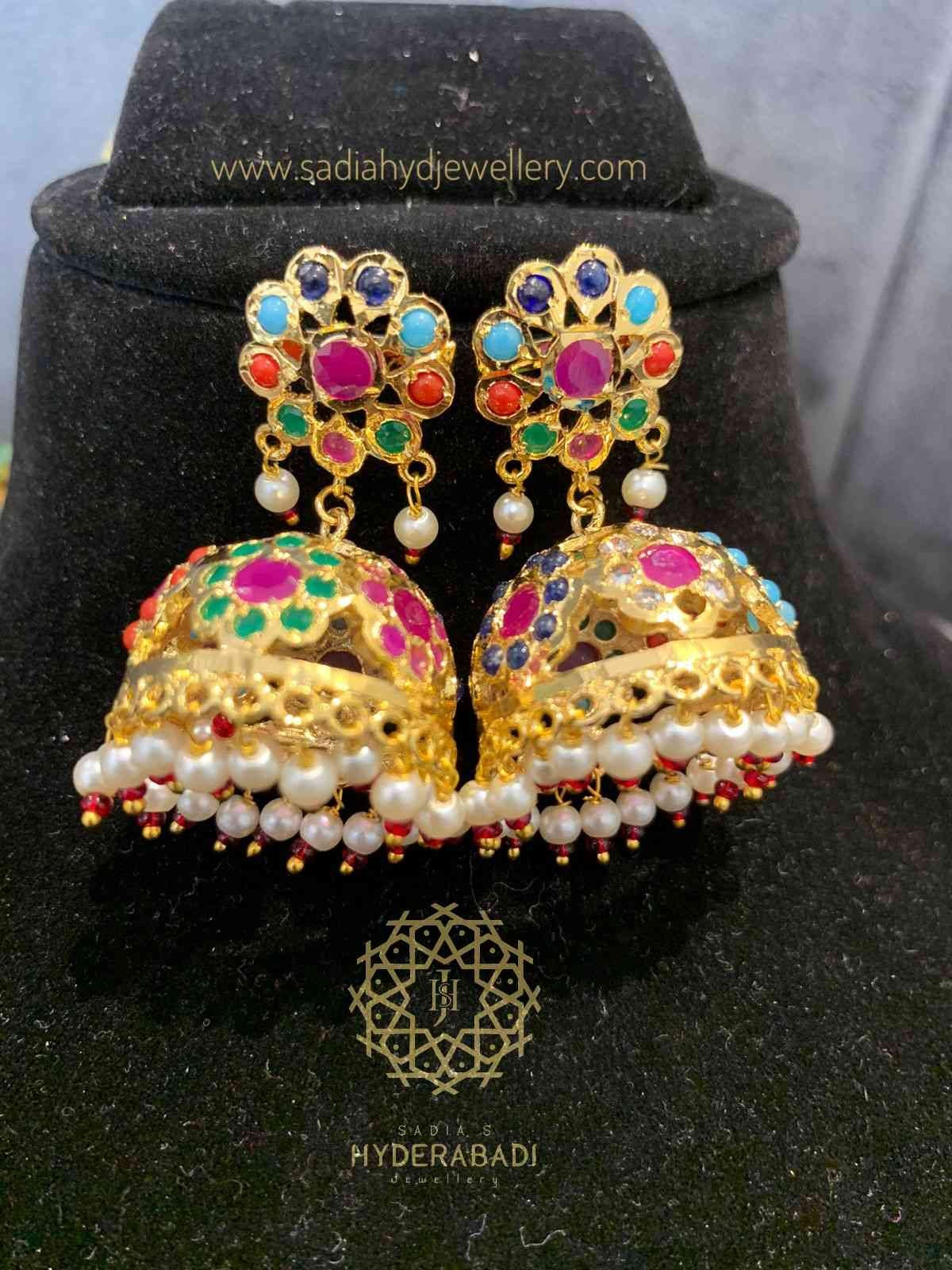 Nafsa Multicolored Jhumki