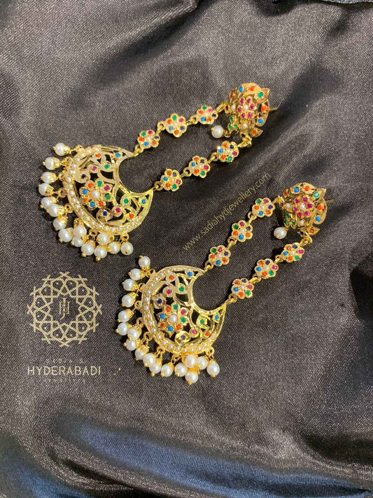 Neelam Multicolored Earrings