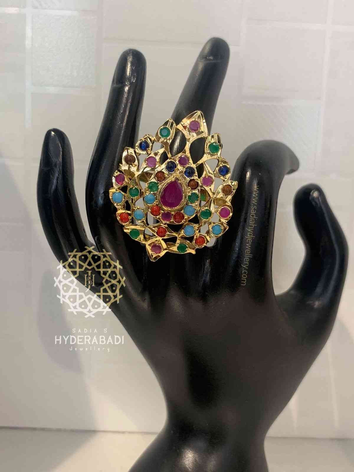 Nargis Multicolored Ring