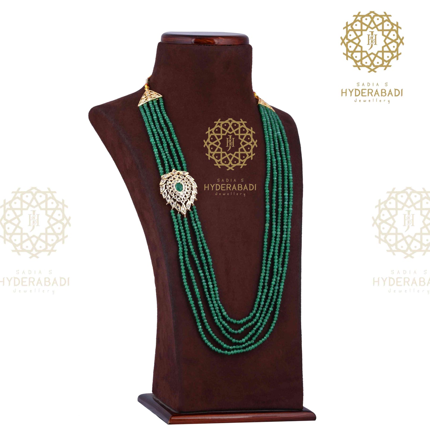 Samreen Green Layer Set