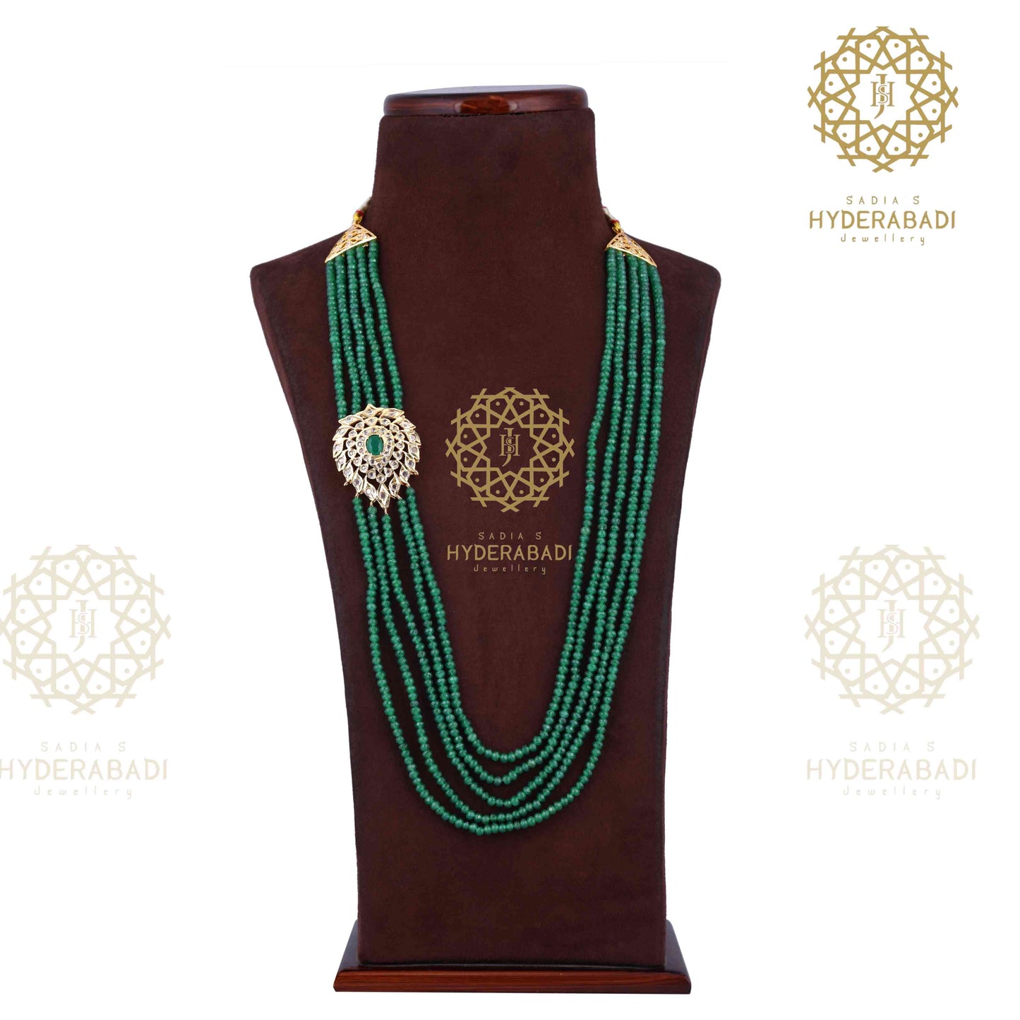 Samreen Green Layer Set