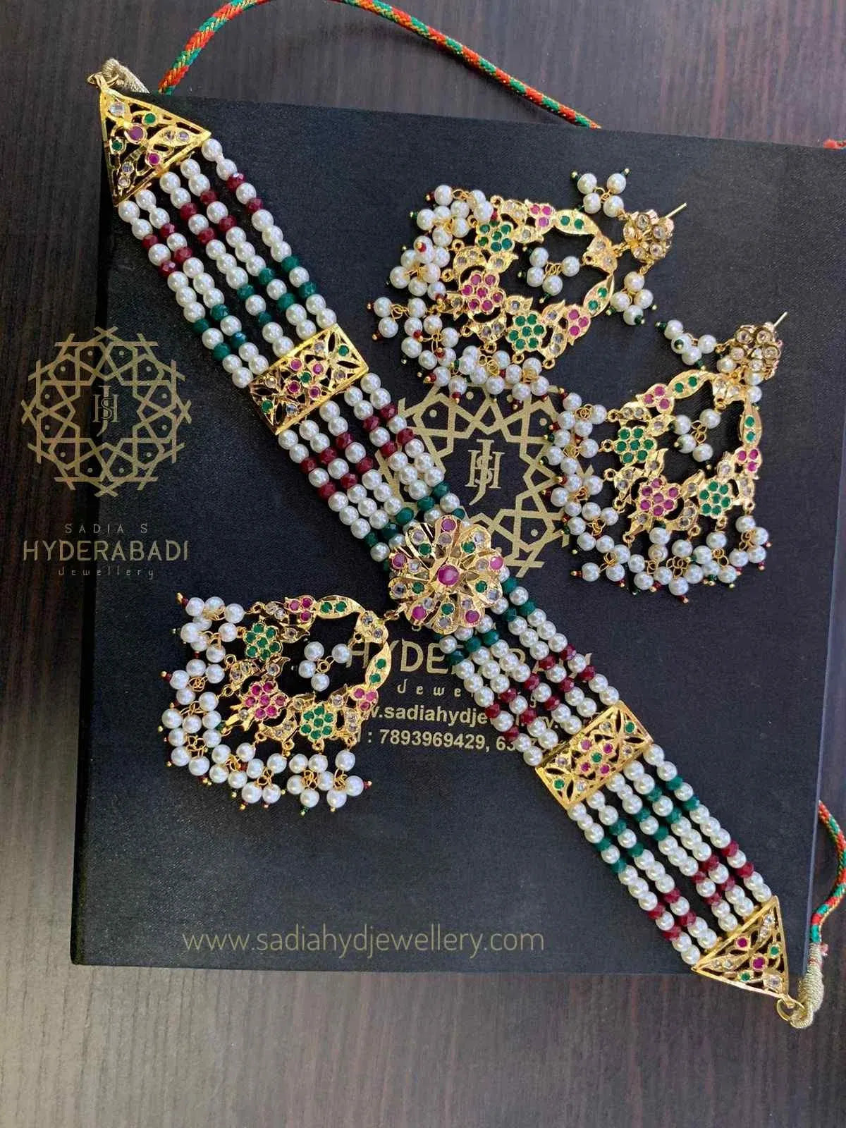 Nikah Bali Red Green Guluband