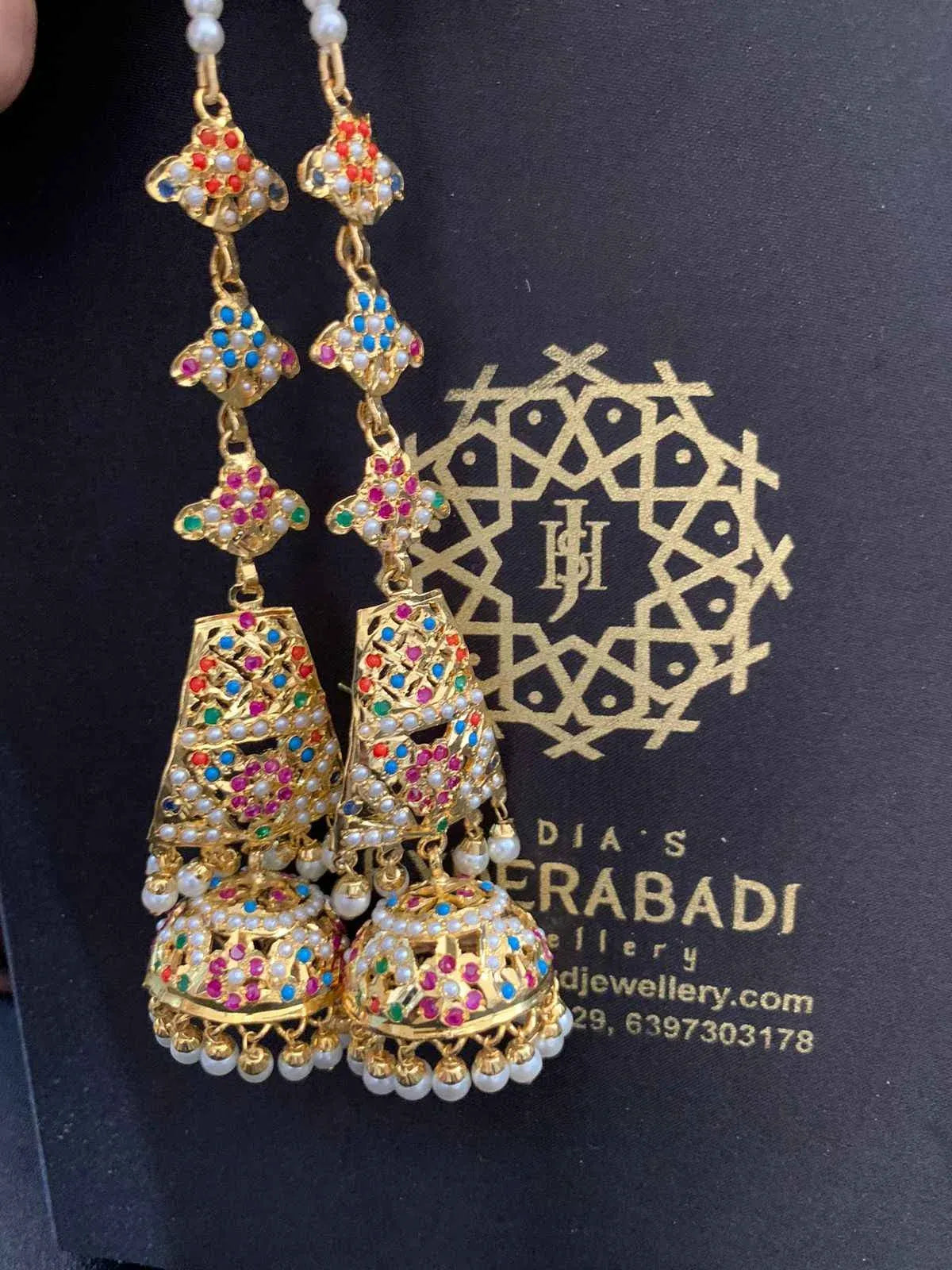 Meerab Multicolored Jhumki