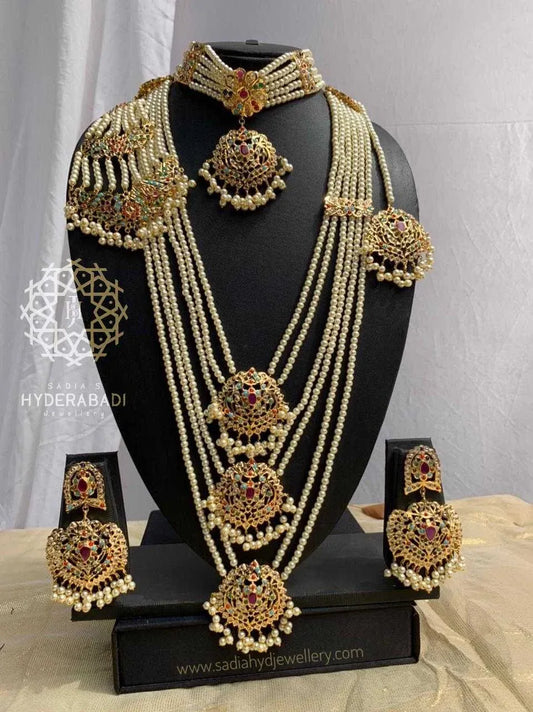 Mahiba Multicolor Bridal Set