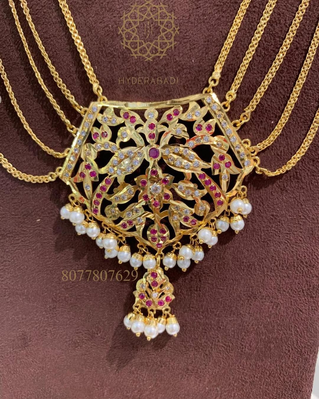 Abeer Red Bridal Set