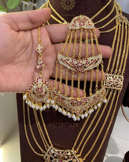 Abeer Red Bridal Set