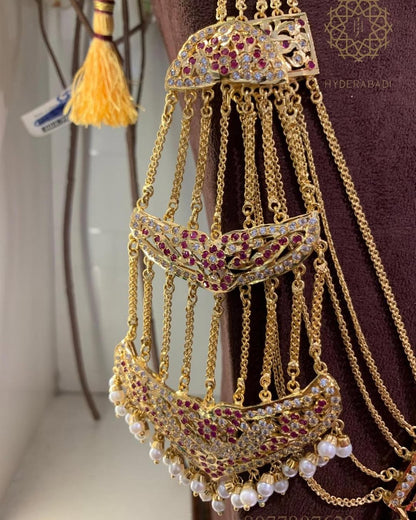 Abeer Red Bridal Set