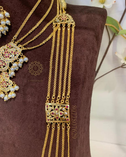 Abeer Red Bridal Set