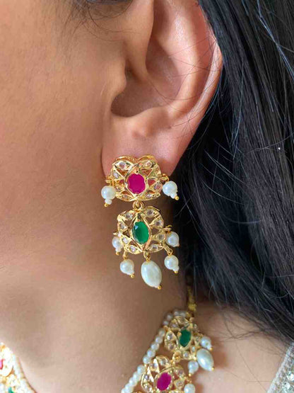 Afza Multicolor Necklace Set
