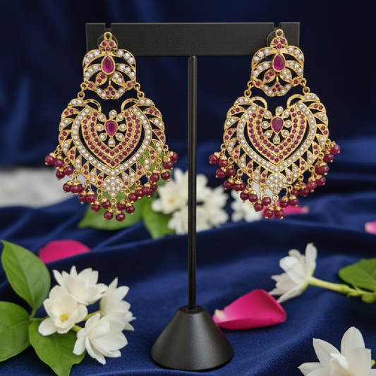 Aarzo Red Earring