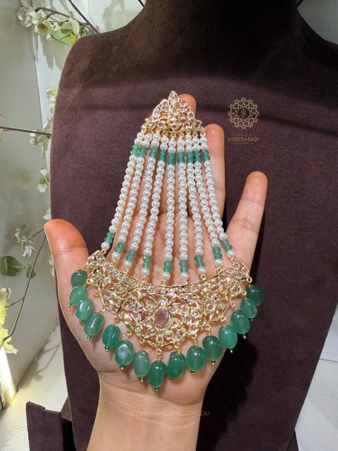 Asha Light Green Jhumar