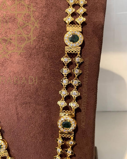 Falaknaz Real Emerald Chandan Haar