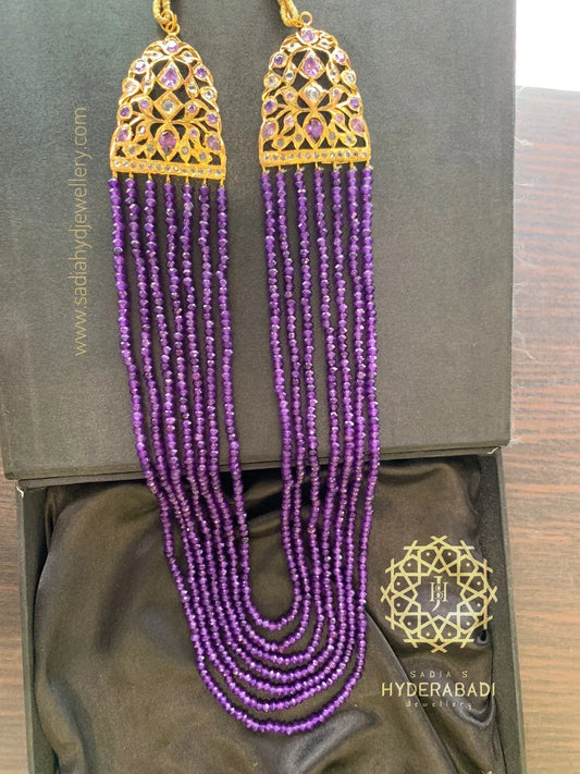 Afshan 7 Layer Purple Onex Mala