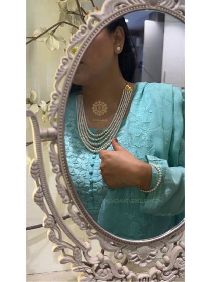 Khushi Real Pearl 5 Layer String