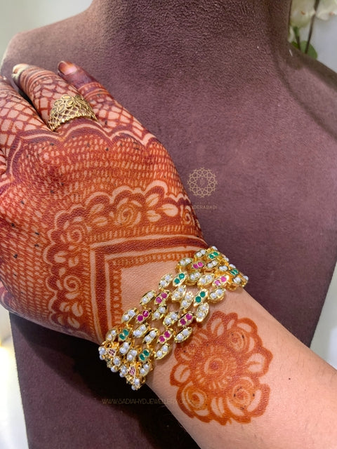 Mehar Red Green Bracelet