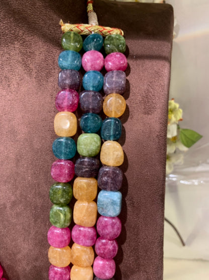 Momina Multi Colour Mala