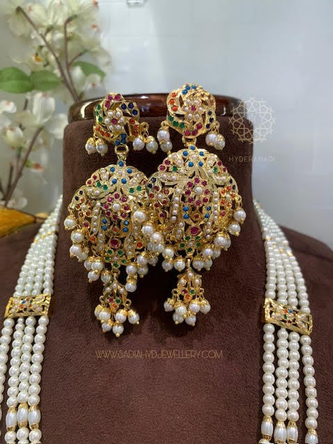 Mozina Multi Jadau Earring