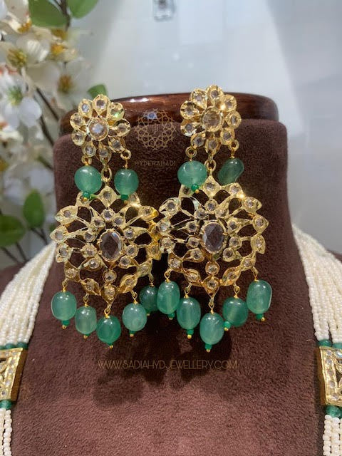 Mumtaz Light Green Earring