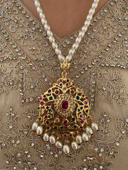 Naba Multicolored Pendant Set