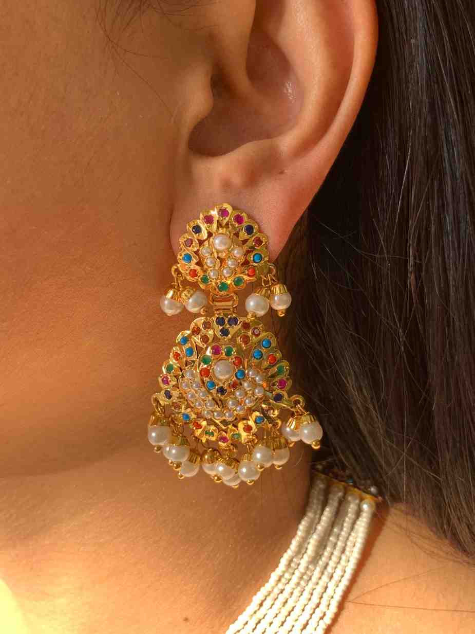 Nafia Multicolored Necklace Set