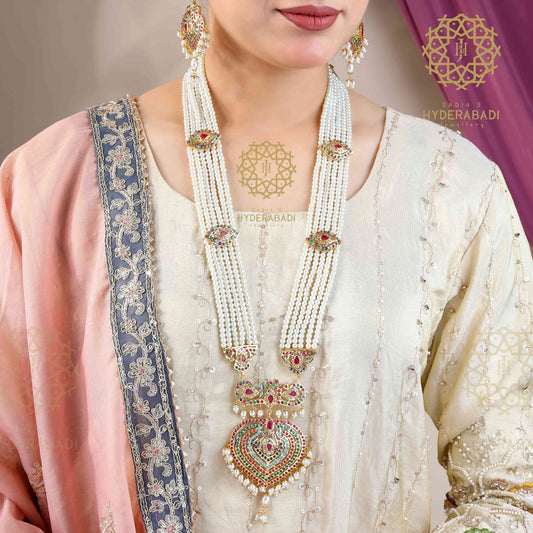 Noor Multi Colour Rani Haar