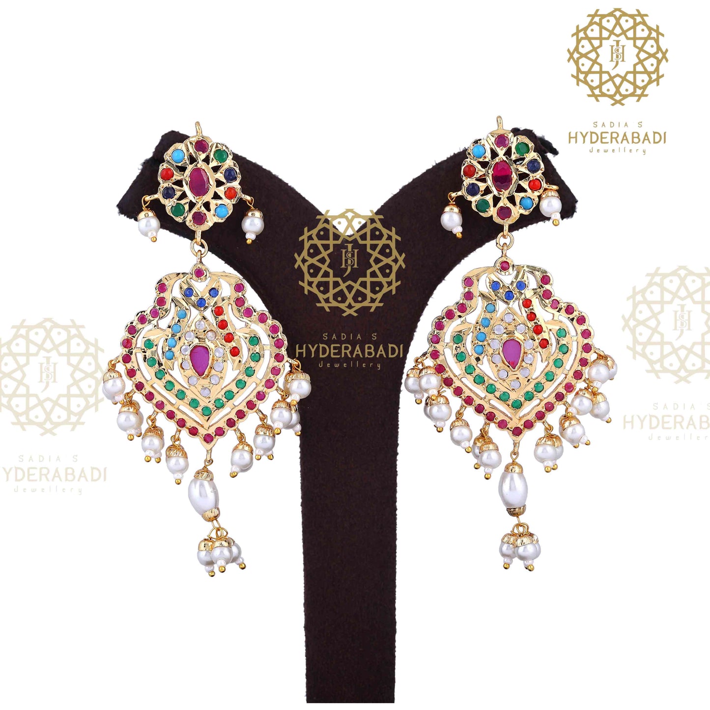 Noor Multi Colour Rani Haar