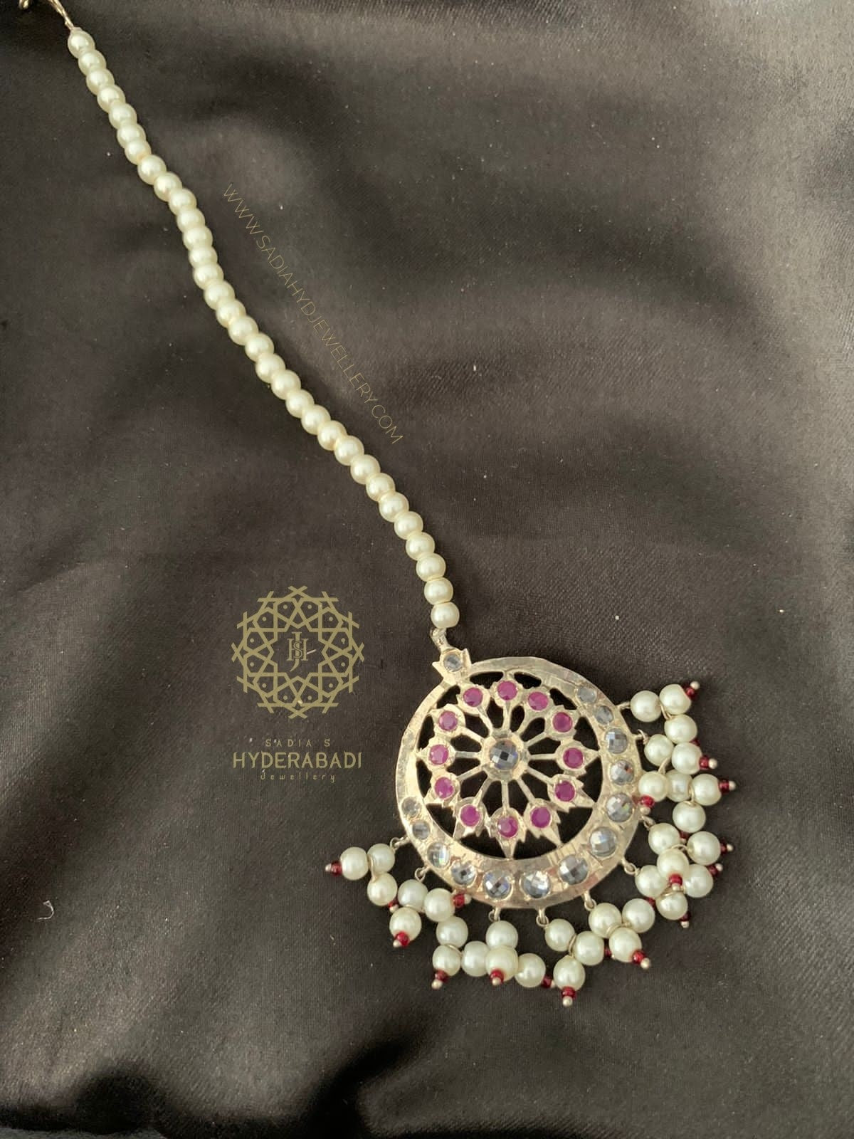 Iqra Silver Plated Tika