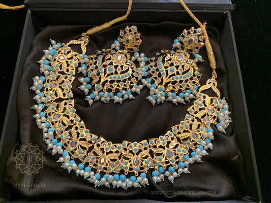 Sumbul Firoza Necklace Set