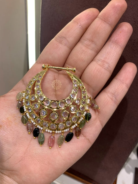 Obaida Multi Colour Chandbali