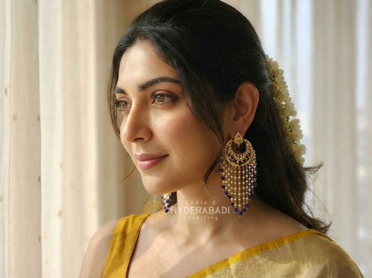 Raashida Blue Pair of Earrings