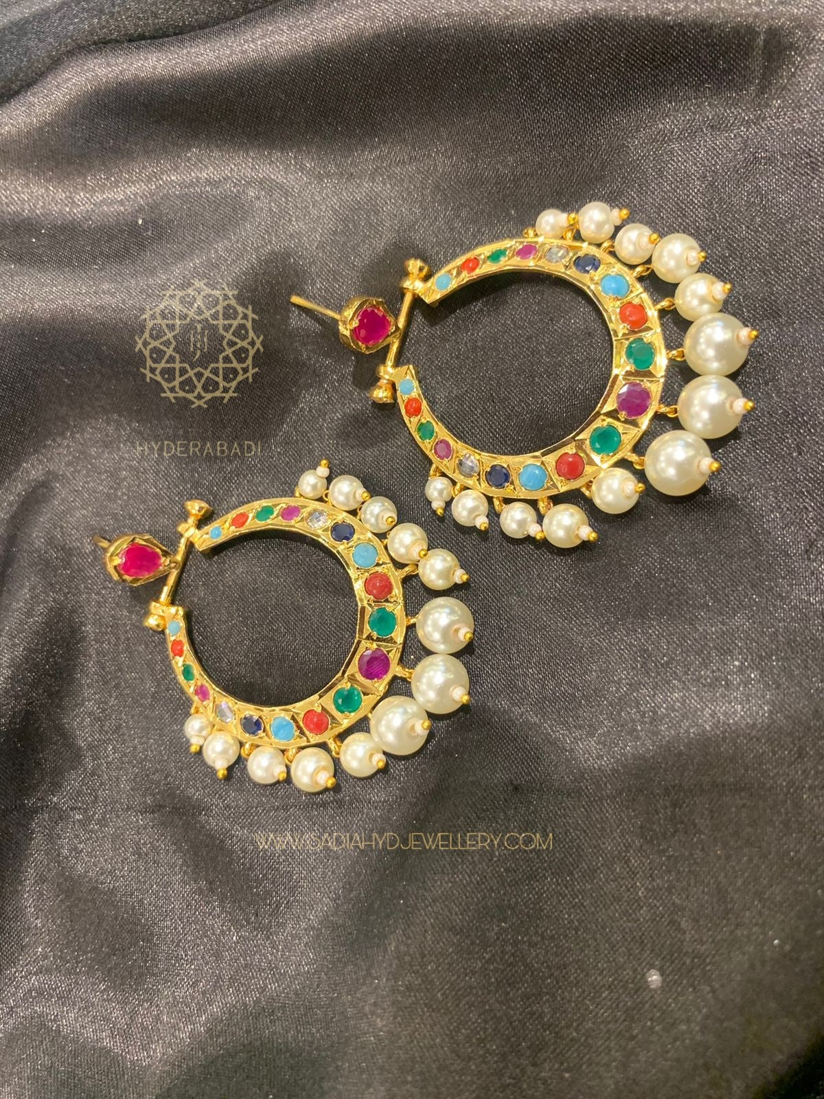 Ramsha Multi Colour Chandbali