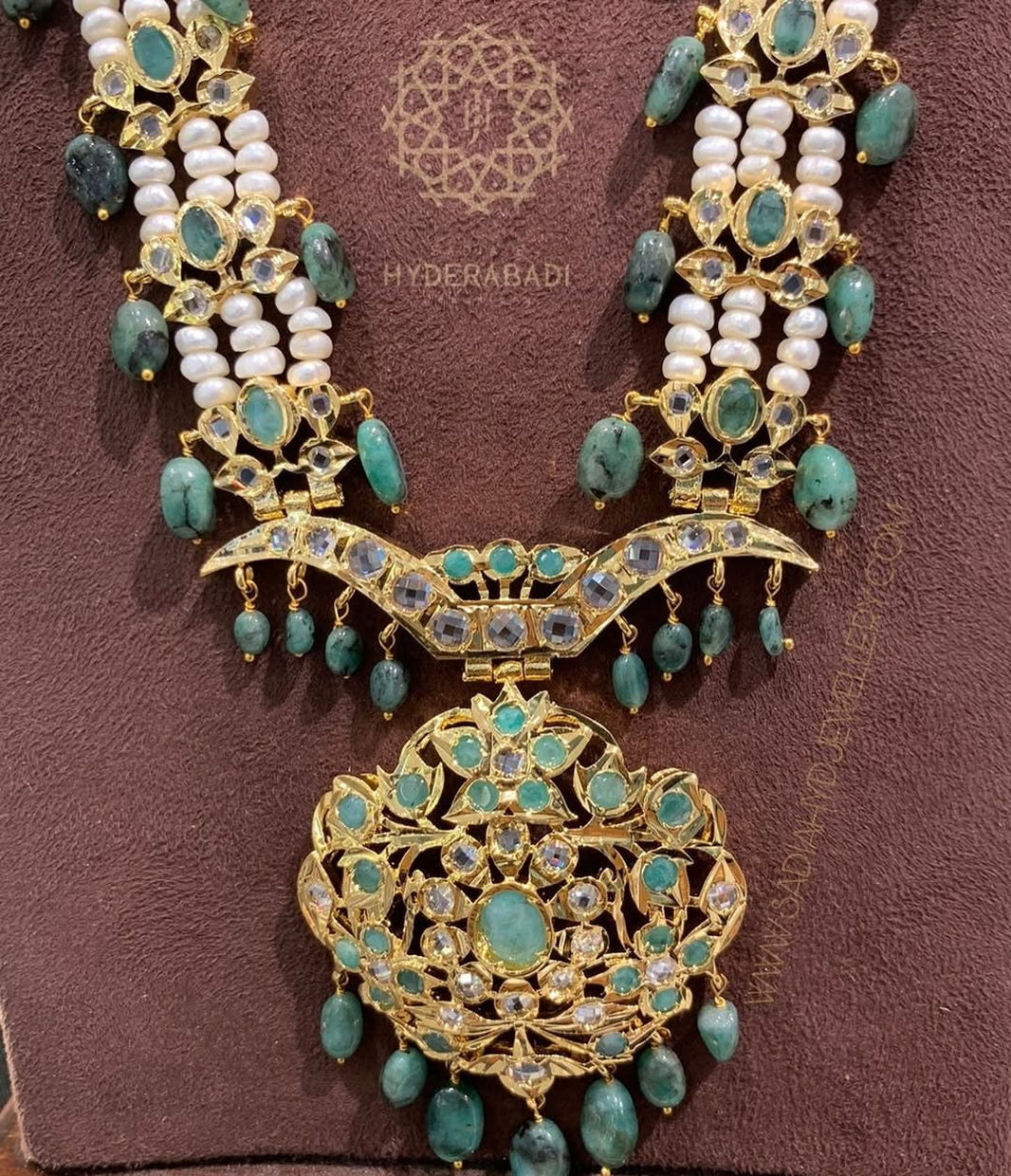 Shop Rani Haar Necklace | Pearl Rani Haar at Best Price – Sadiahyderabadi